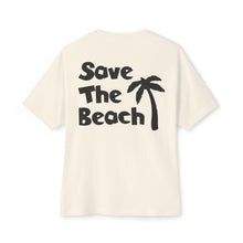 Load image into Gallery viewer, Marino "Save the Beach" Oversized Tee