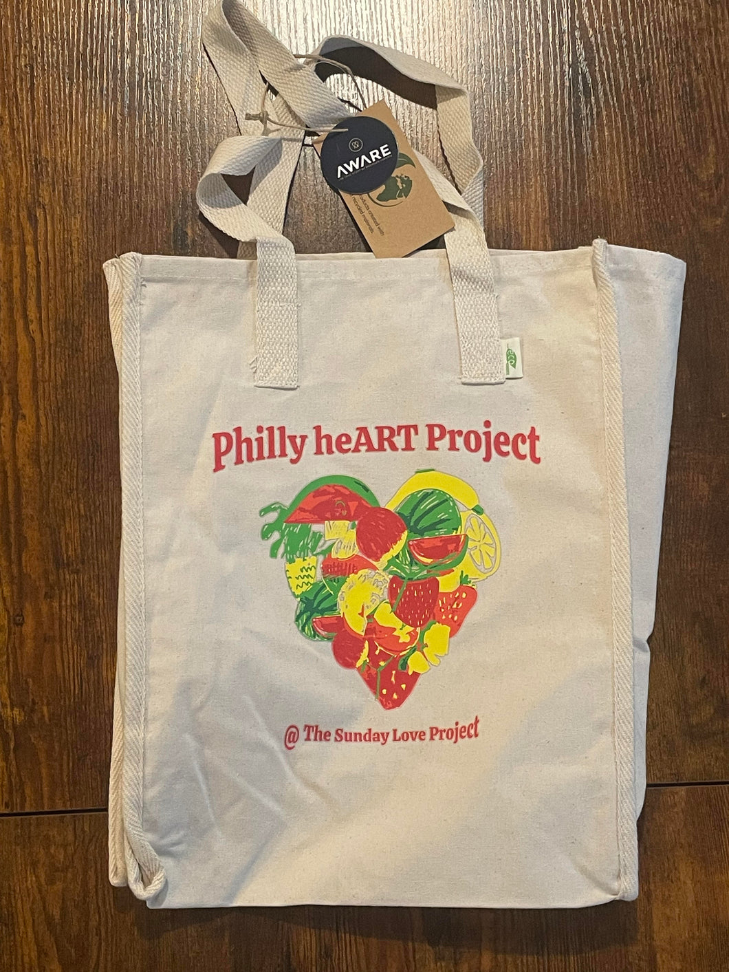 Philly Heart Project Tote Bag